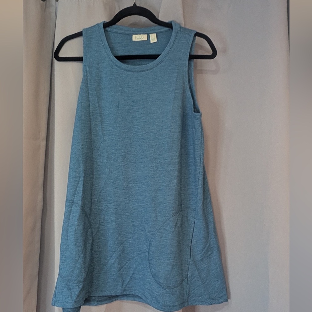 Loco Lounge Sleeveless Blue Tunic Tank Top | Size S
